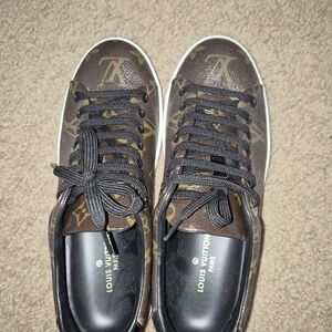 Louis Vuitton Brown Monogram Sneakers
